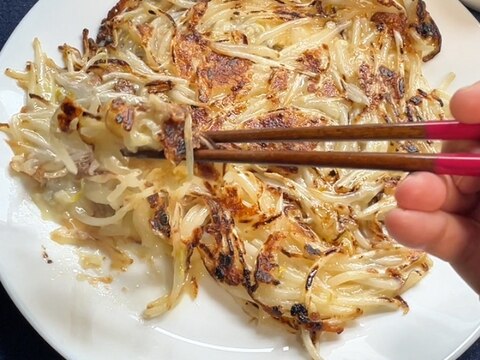 太らないもやしチーズチヂミ